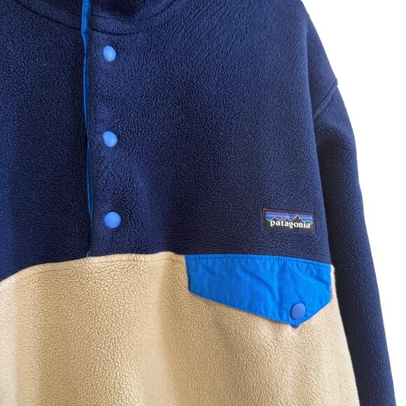 Patagonia Other - Patagonia Synchilla Snap-T Fleece Pullover Jacket Colorblock - Men's Medium